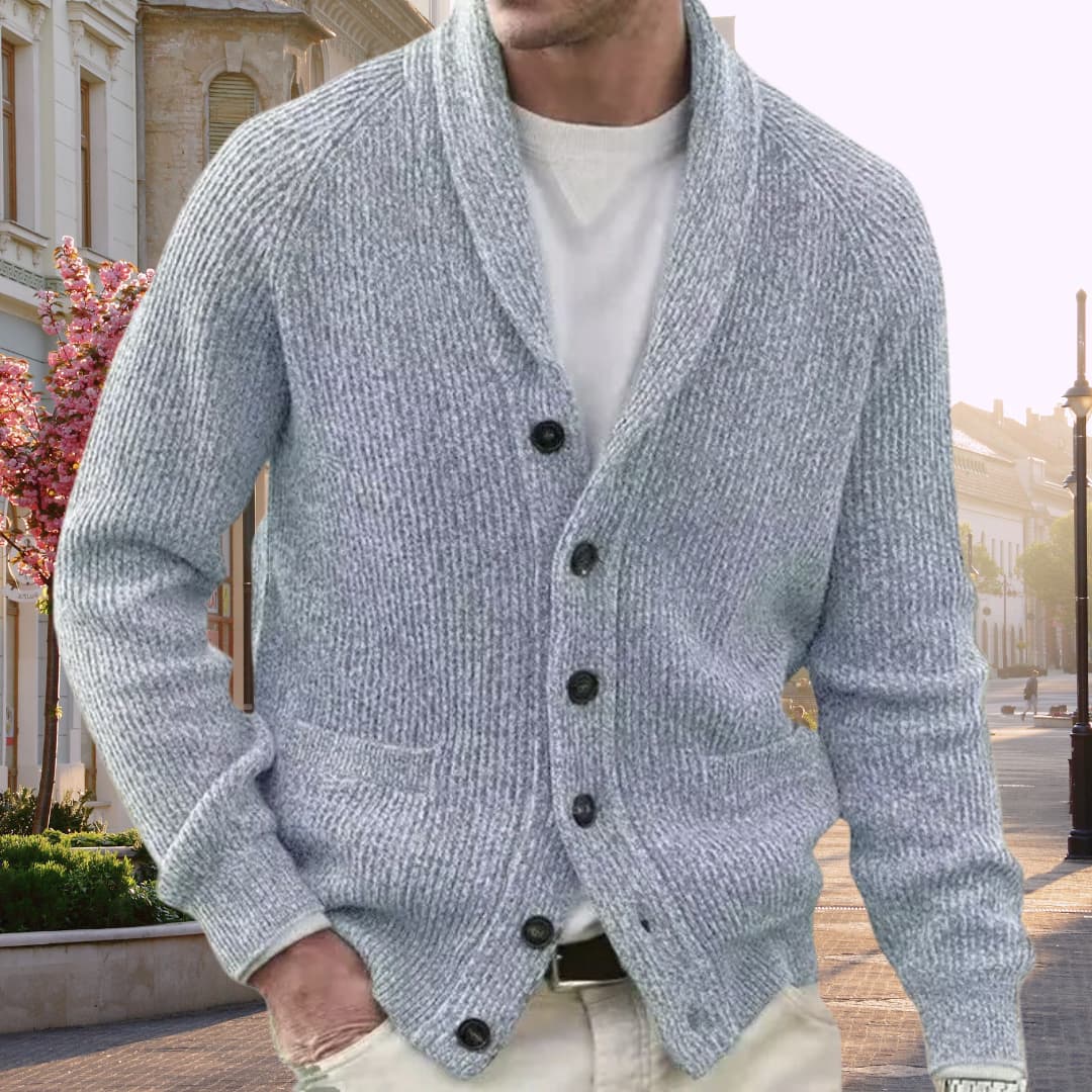 Roy | Elegante Strickstrickjacke