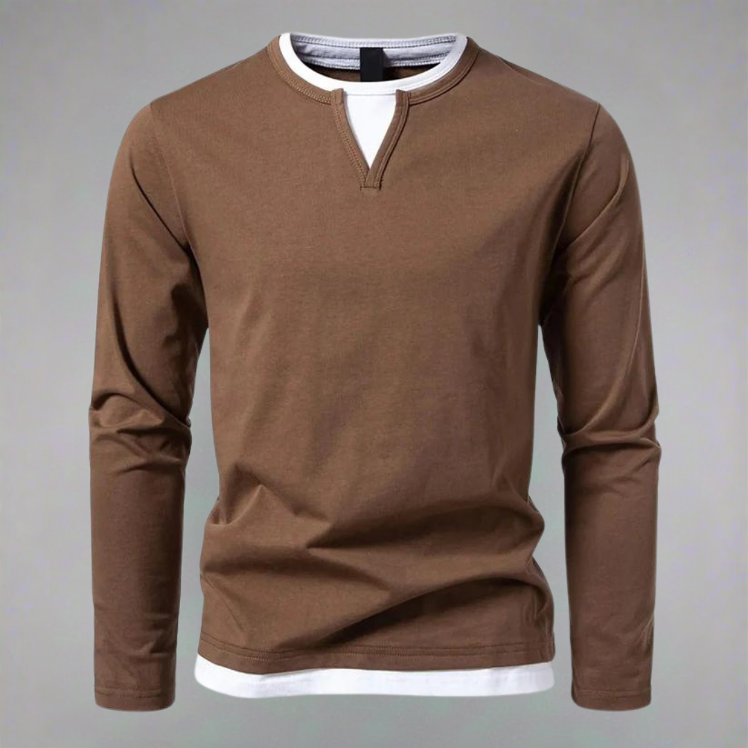 Ryan | Moderner V-Ausschnitt Pullover