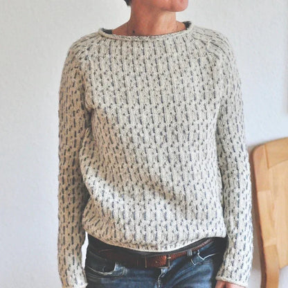 Aimee™ - Grauer Pullover