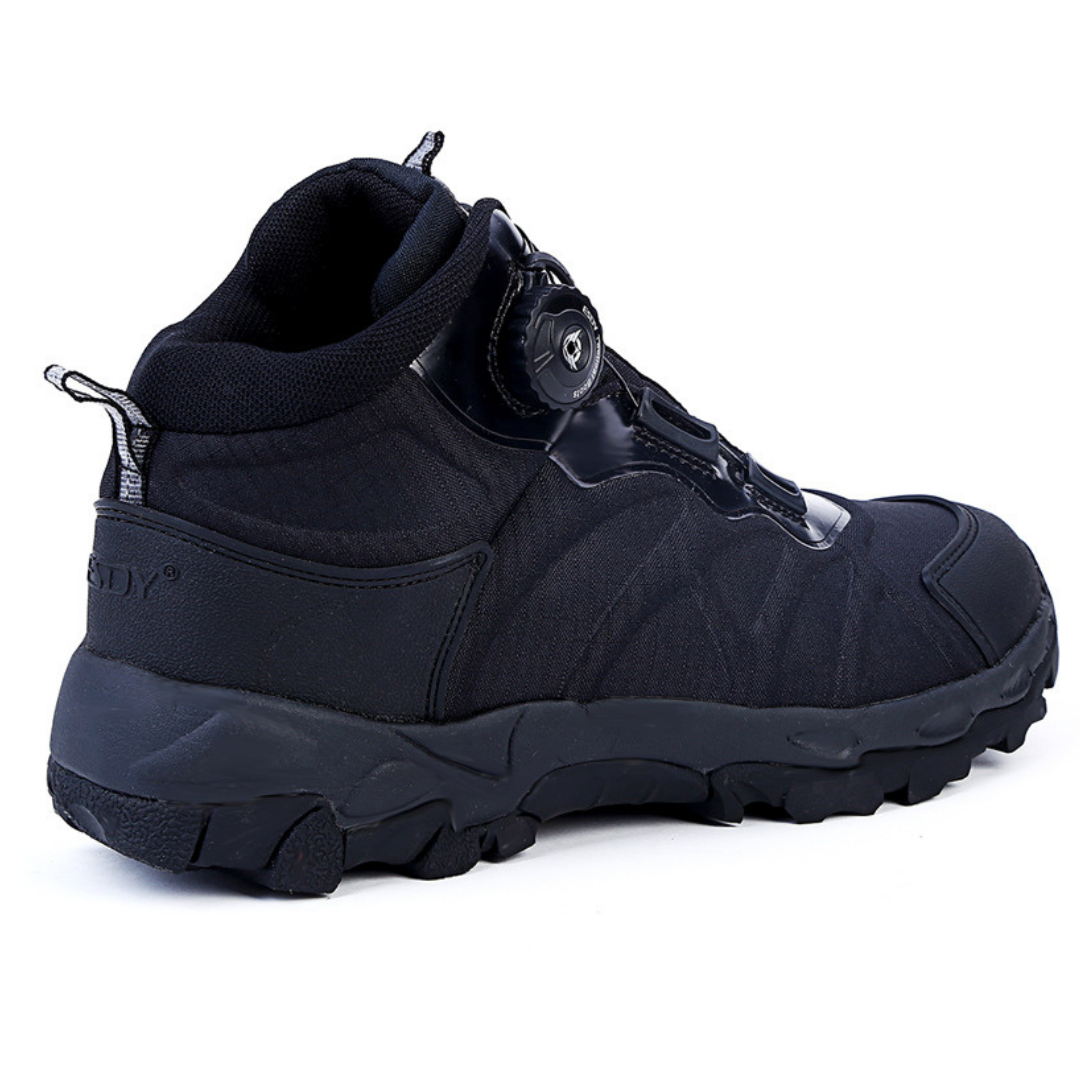 Swissvendo® Elba - orthopädische Outdoor- & Wanderschuhe mit innovativem Drehverschluss & hohem Schaft