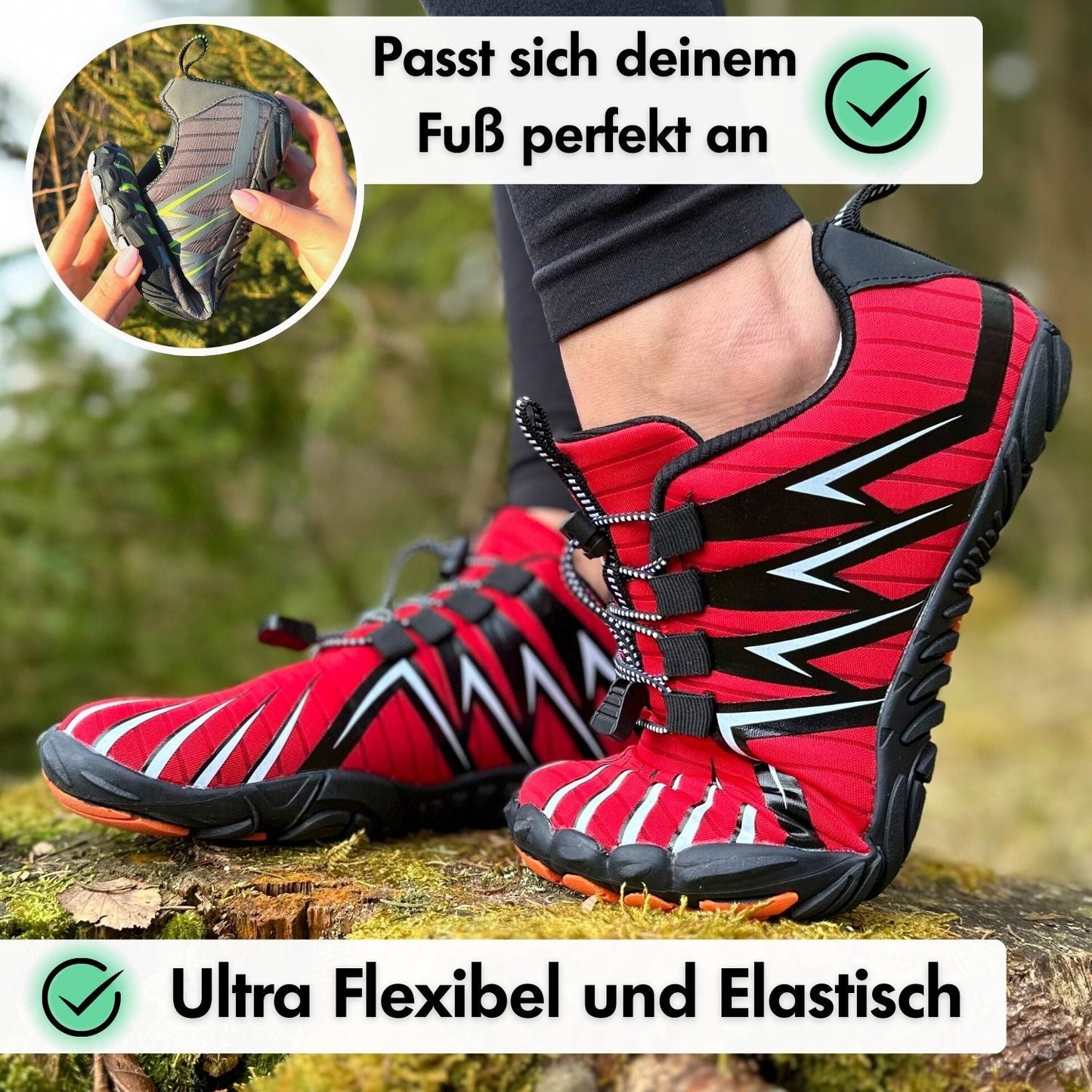 Sport Max - gesunde & bequeme Barfußschuhe