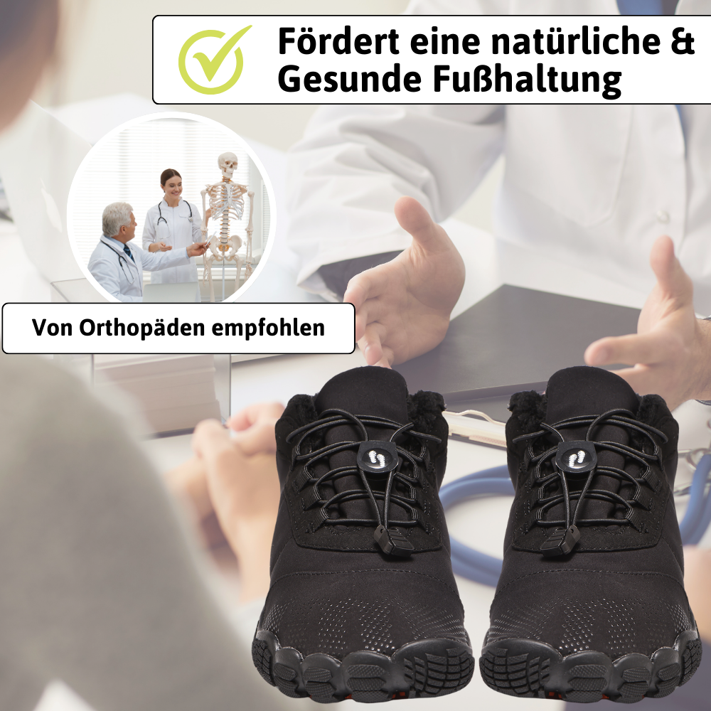 Feldluft Thermo - Premium Winter-Barfußschuhe (1 + 1 GRATIS)