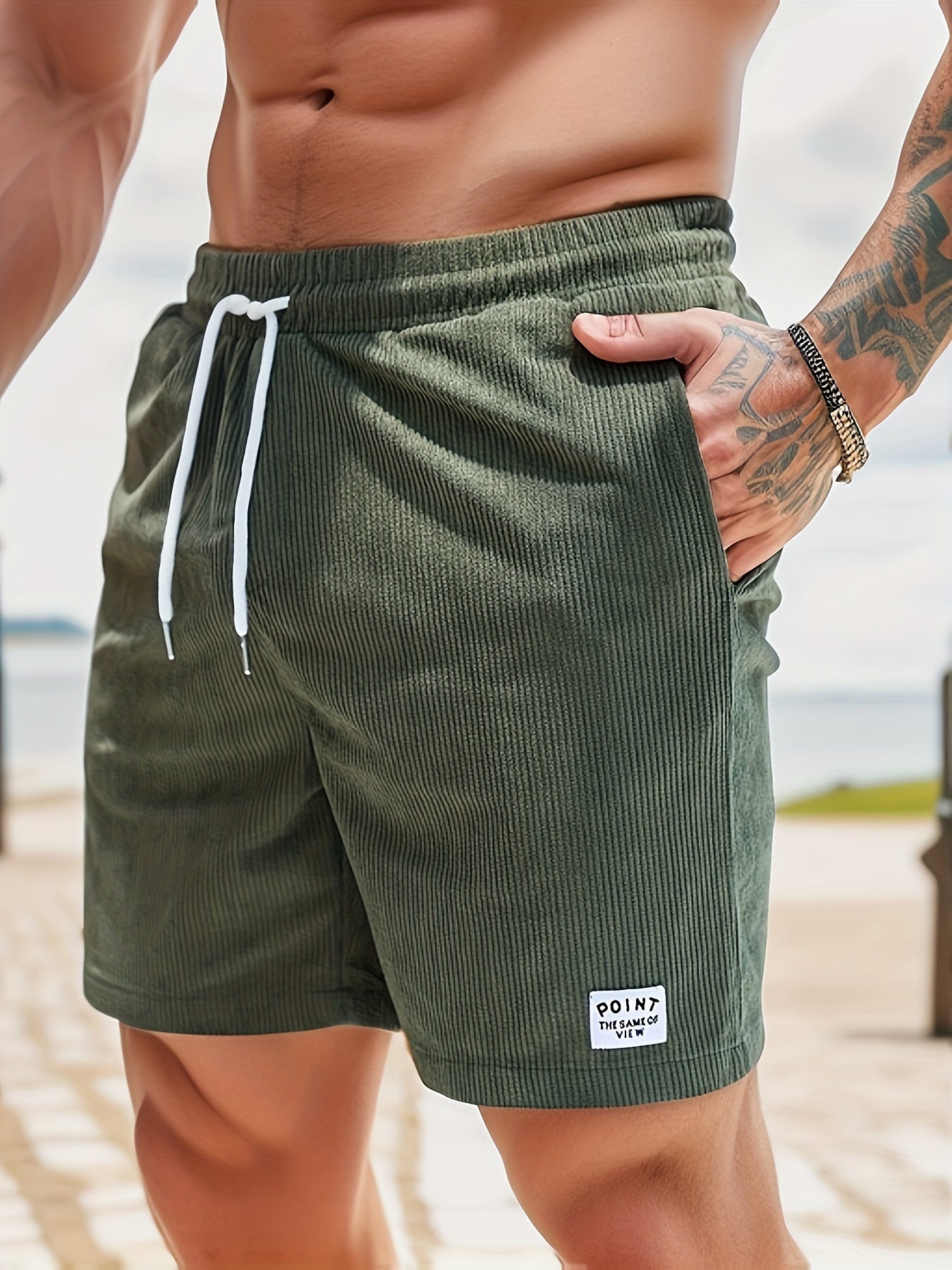 Swissvendo™ Sommer Cord Shorts