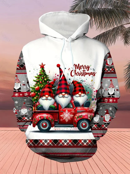 Taylor - Weihnachts-Pullover mit Kapuze & Gratis Weihnachtssocken