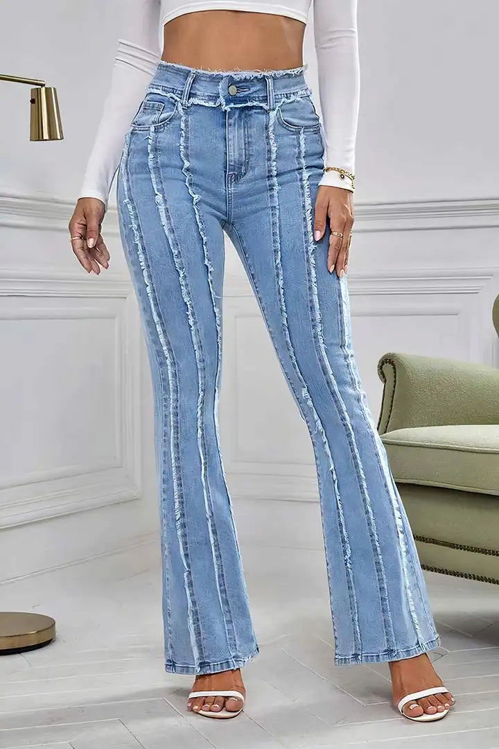 Marcia | Ausgefranste Jeans