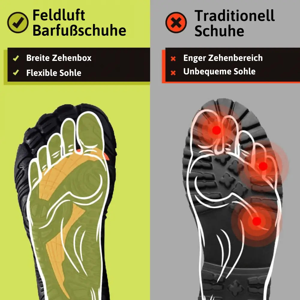 Feldluft Native - Sneaker Barfußschuhe (1+1 GRATIS)