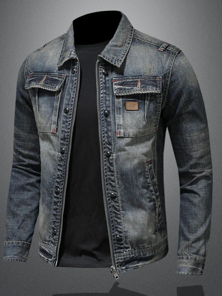 Midnight Fade | Klassische Denimjacke