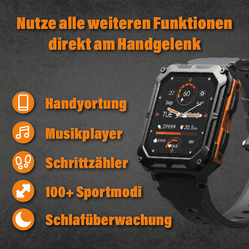 Thor™ - Die stabilste Smartwatch