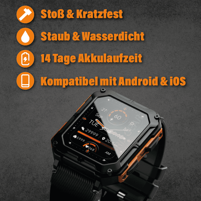 Thor™ - Die stabilste Smartwatch