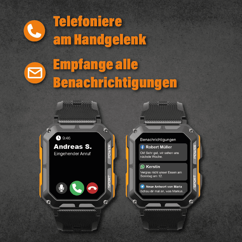 Thor™ - Die stabilste Smartwatch