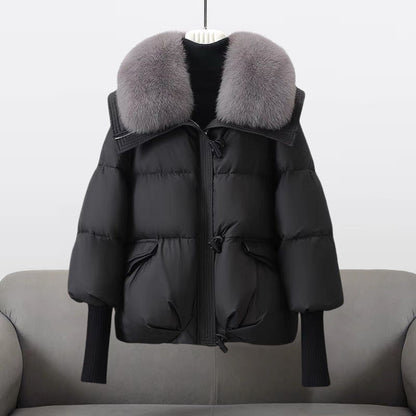 EVELINA™ | Glamouröse Pufferjacke