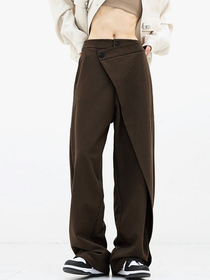 Cheryl | Asymmetrische Baggy-Hose